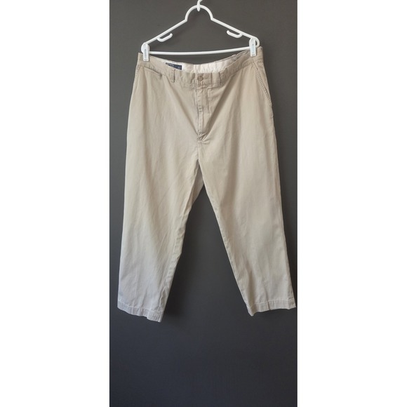 Polo Ralph Lauren Other - Polo Ralph Lauren Tan Prospect Pant 38x29 Flat Front Chino 100%‎ Cotton Khaki